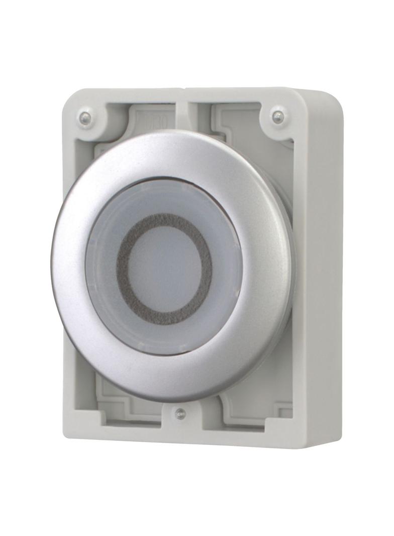 M30C-FDRL-W-X0 Przycisk podświetlany 30mm płaski bez samopowrotu O 182934 EATON