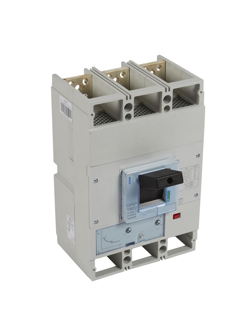Wyłącznik DPX3 1600 Tm 3P 630A 70Ka 422275 LEGRAND