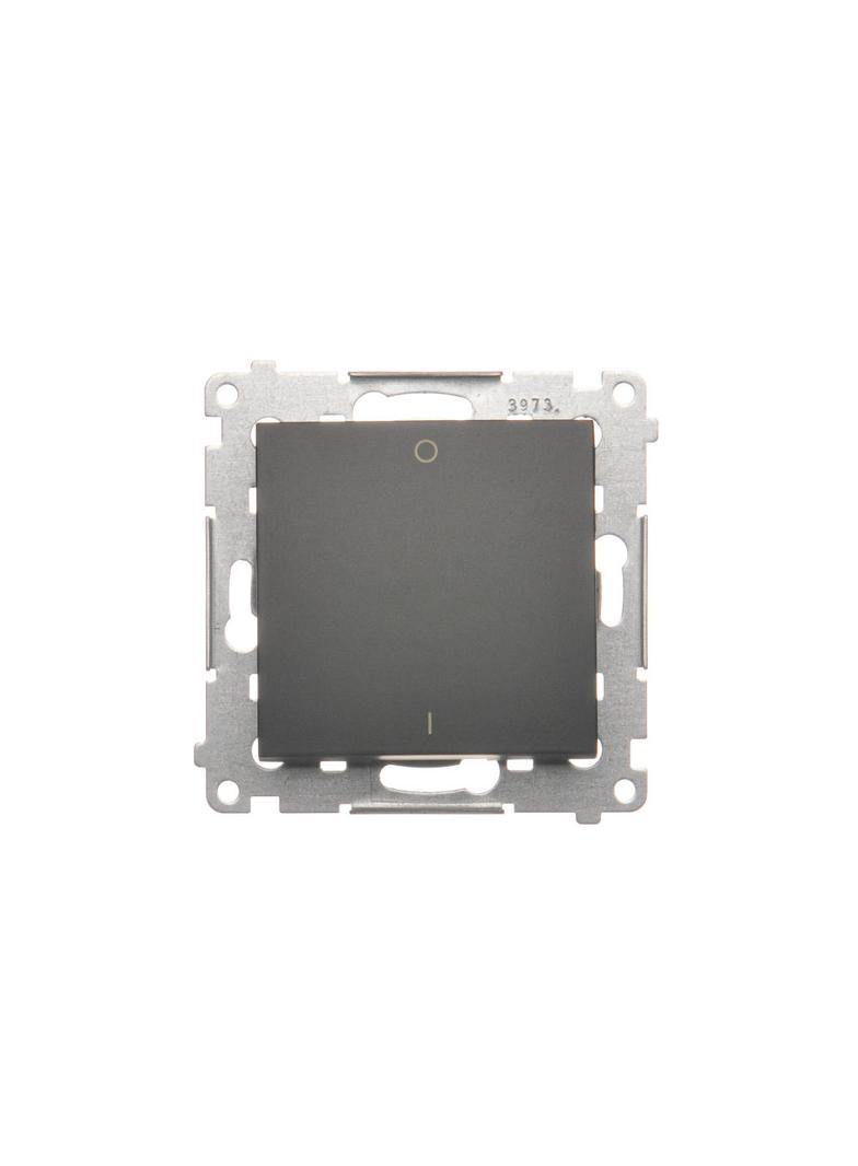 Simon 54 Łącznik dwubiegunowy 16A z. śrub. czarny