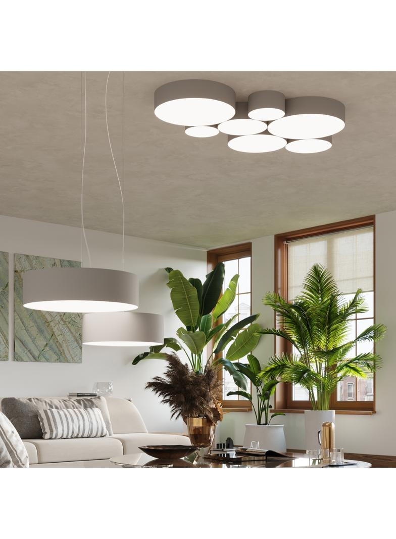 Sollux Lampa wisząca ARENA 45 szara SL.0119