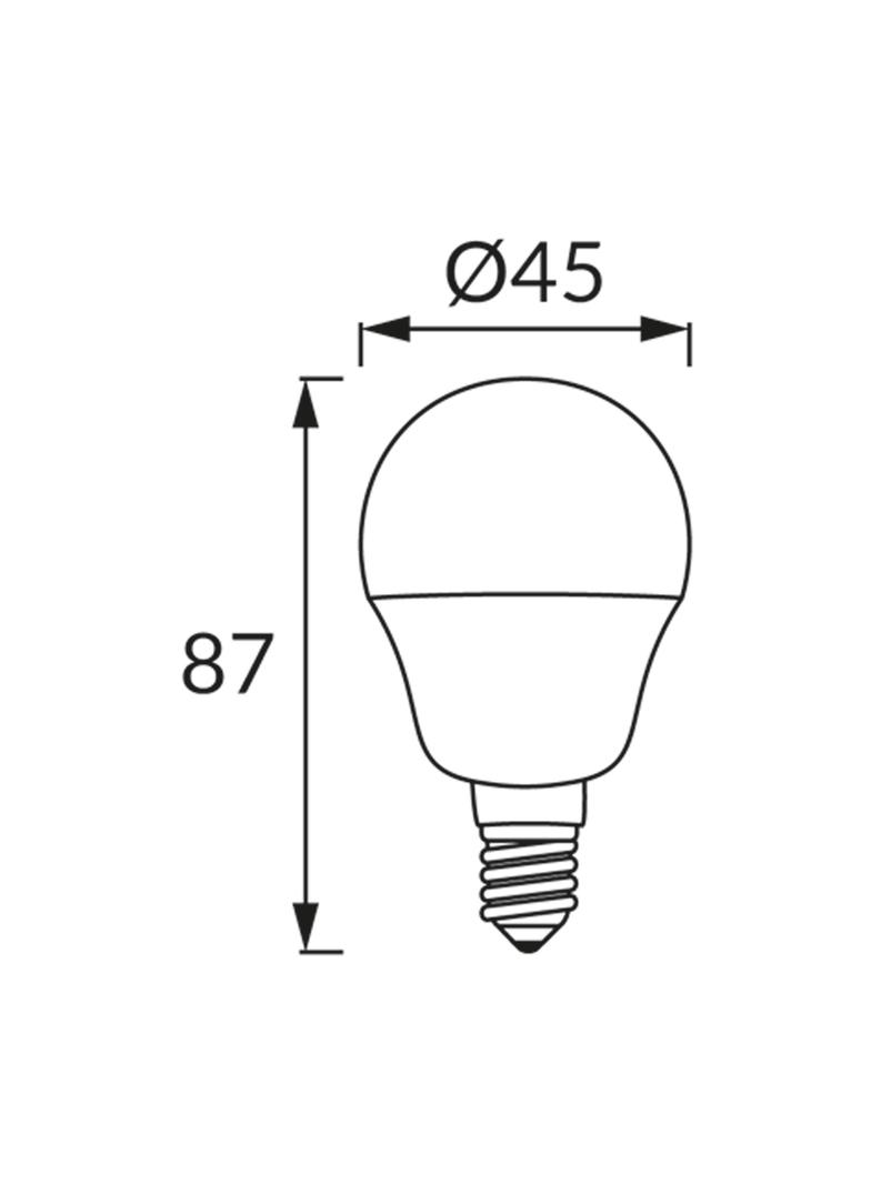 Lampa z diodami ULKE LED E14 8W 4500K