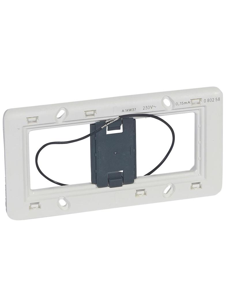 MOSAIC UCHWYT MONTAŻOWY PODŚWIETLANY - 4, 5 LUB 2X2 MODUŁY PIONOWO 0,03W, Legrand