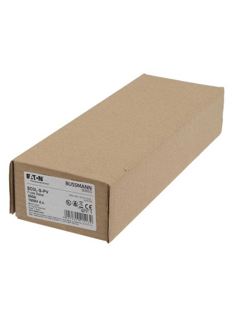 Size 3L PV Fuse Base Podstawa bezpiecznika PV 630A DC 1500V 3L UL IEC SD3L-S-PV EATON