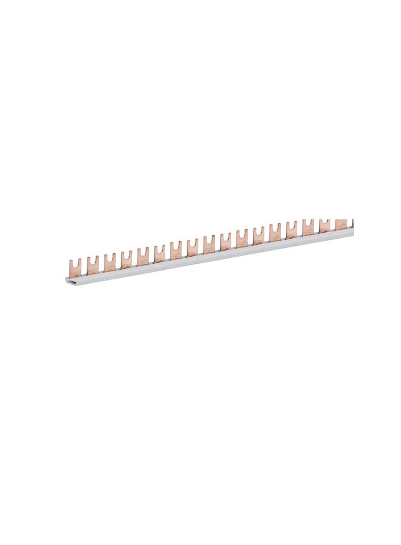 Szyna łączeniowa widełkowa 1P 100A 16mm2 (54 mod.) IZ16/1F/54/L zagięta 002921062 ETI