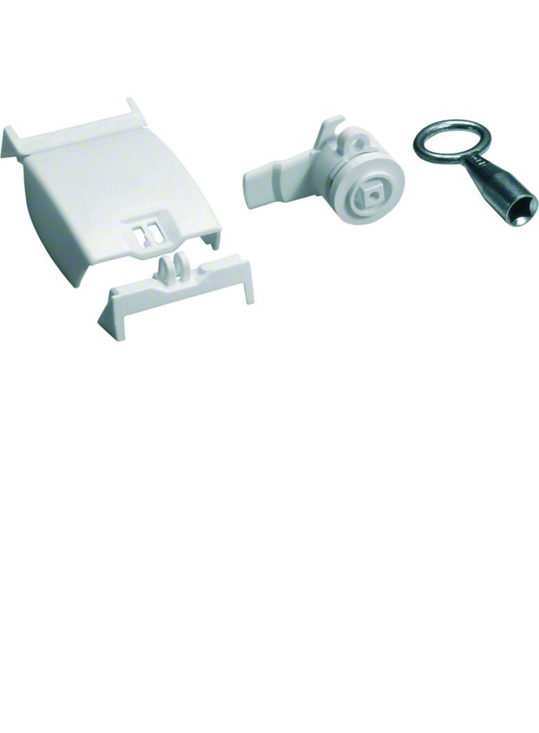 univers Zamek czworokątny z pokrywą plombowaną 8mm FZ821N HAGER