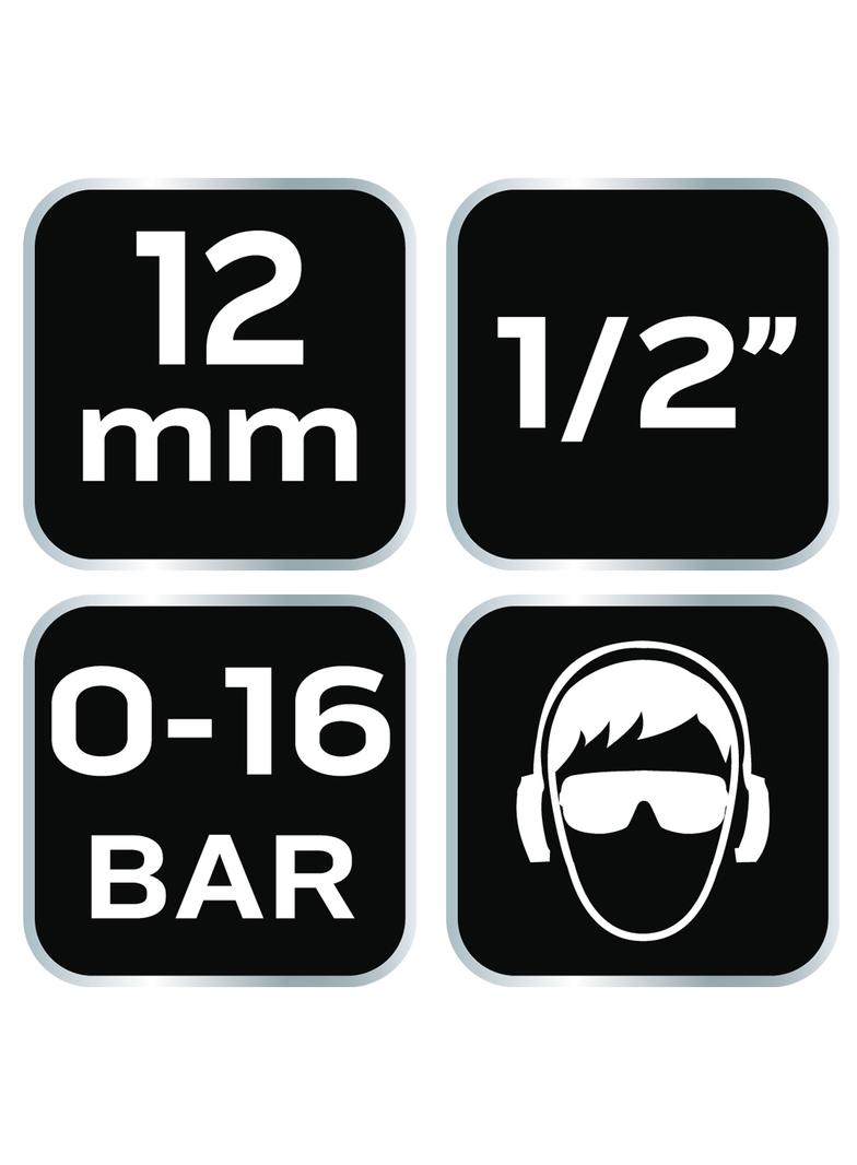 Złącze do węża 12 mm z gwintem M 1/2"