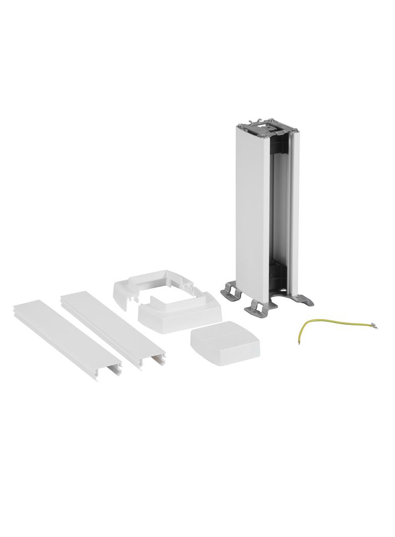 Minikolumna 1-komorowa 0,3m, biała, Legrand