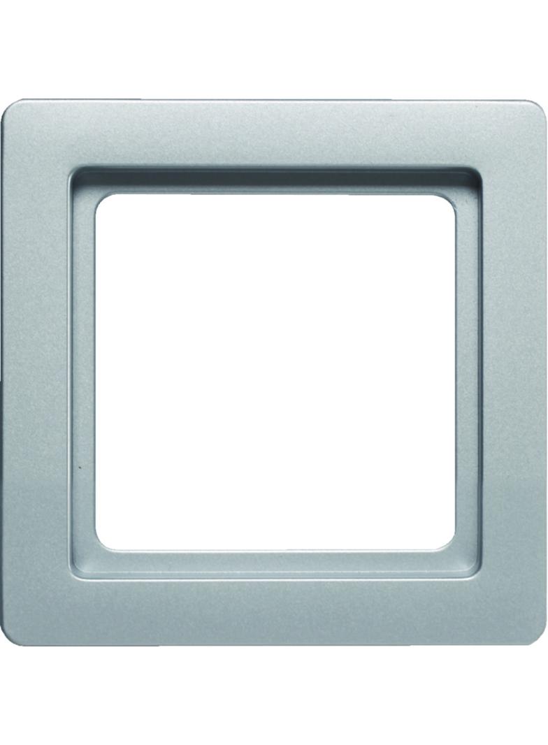 BERKER Q.1 Ramka pojedyncza aluminium aksamit lakierowana 10116084 HAGER