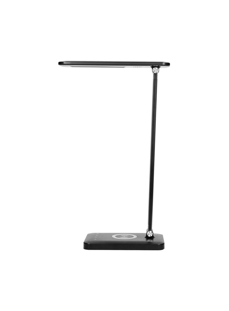 Lampka biurkowa z ładowarką indukcyjną i usb ISIYO LED 7W 390lm zmiana barwy DL-5/B ORNO