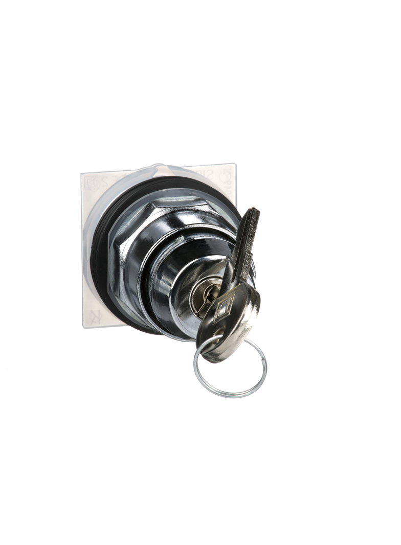 Harmony 9001K Przełącznik 2 pozycyjny, czarny, stabilny, z kluczem, E cam, metalowy