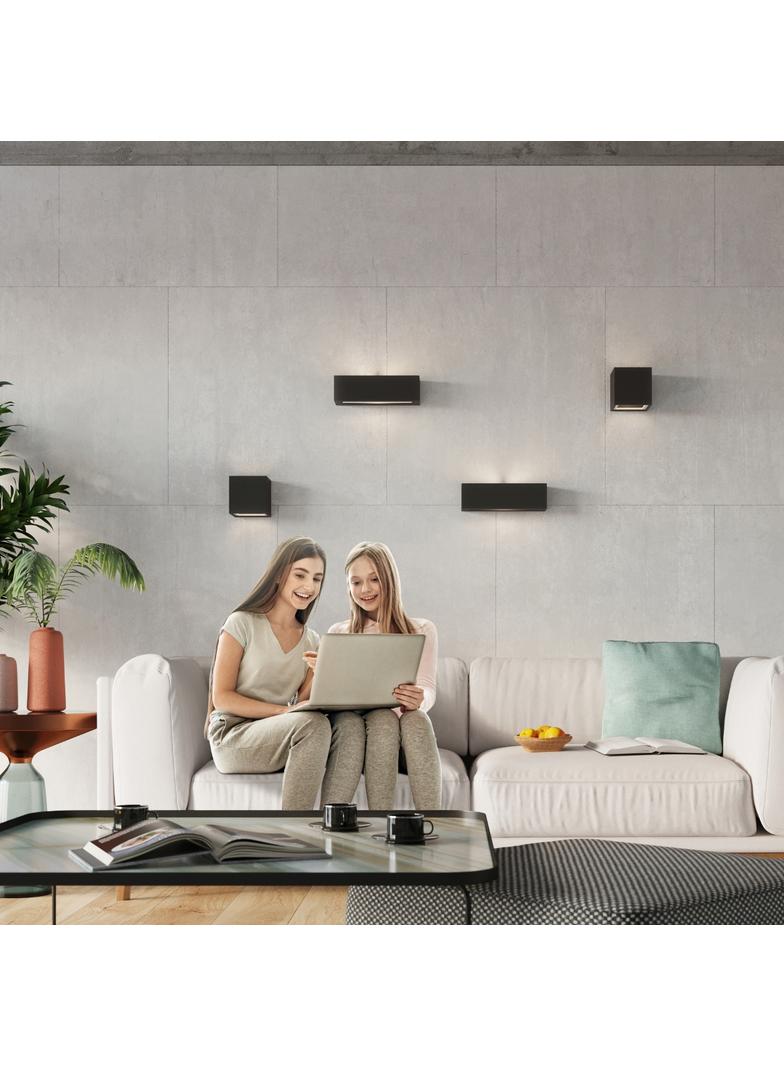 Sollux Kinkiet ceramiczny VEGA czarny SL.0878