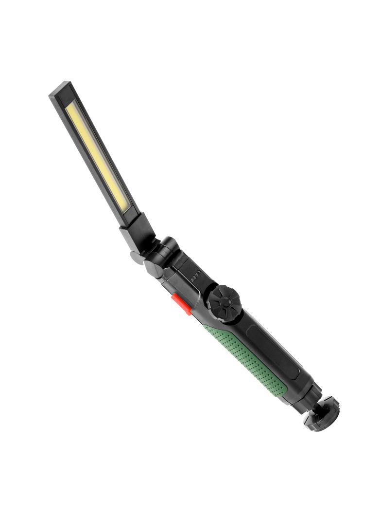 Latarka warsztatowa LED COB 5W, 600lm, 1500 mAh, składana