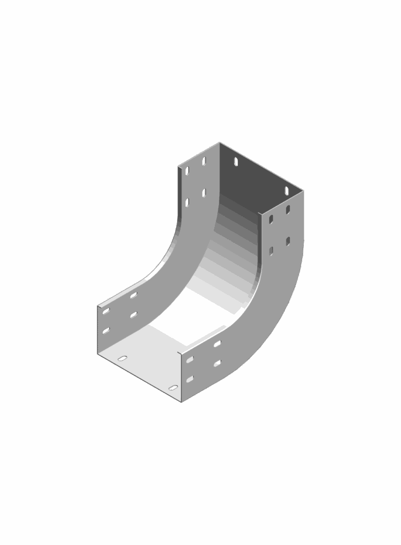 LZWC200H100 Łuk wewnętrzny 90° 2,0 mm