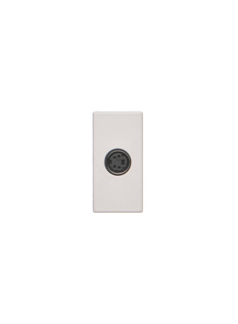 Simon Connect Płytka K45/2 gniazda S-Video 225x45mm + wkład zaciski śrubowe czysta biel K103B/9 KONTAKT