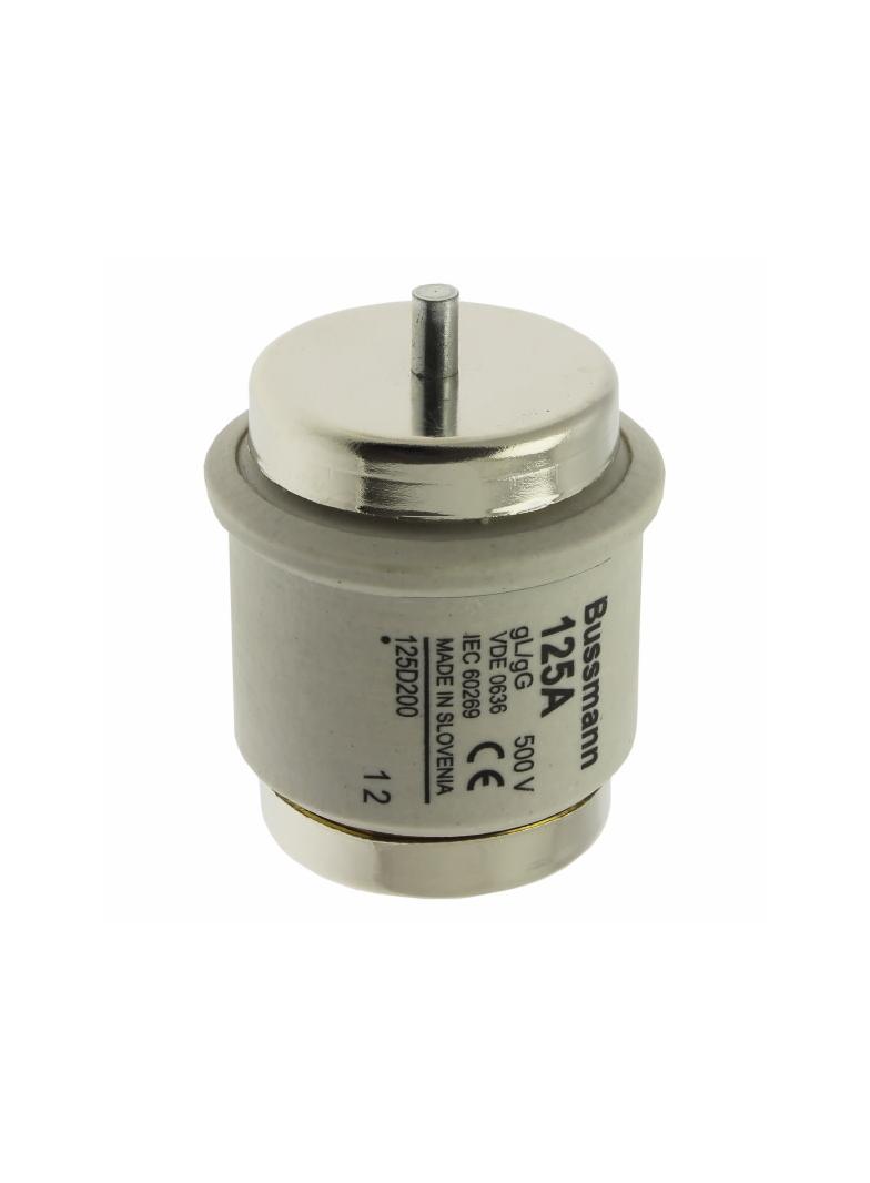 FUSE 125 DV GG 500VAC TIME DELAY Wkładka DV 125A GG 500VAC E200 125D200 EATON