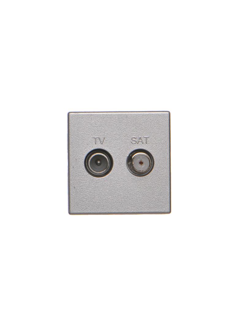 Simon Connect Gniazdo K45 TV-SAT 5-2400 MHz 2dB aluminium