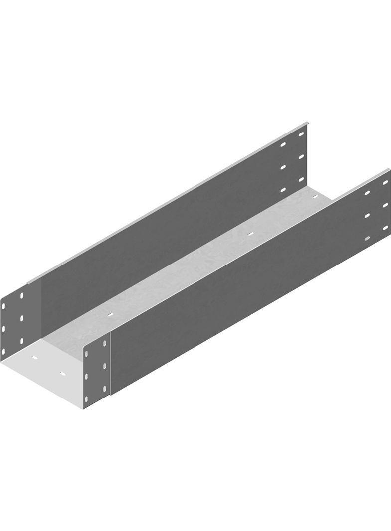 KZLWP400H200/3 Korytko wzmocnione z łącznikiem wspawanym 1,5 mm