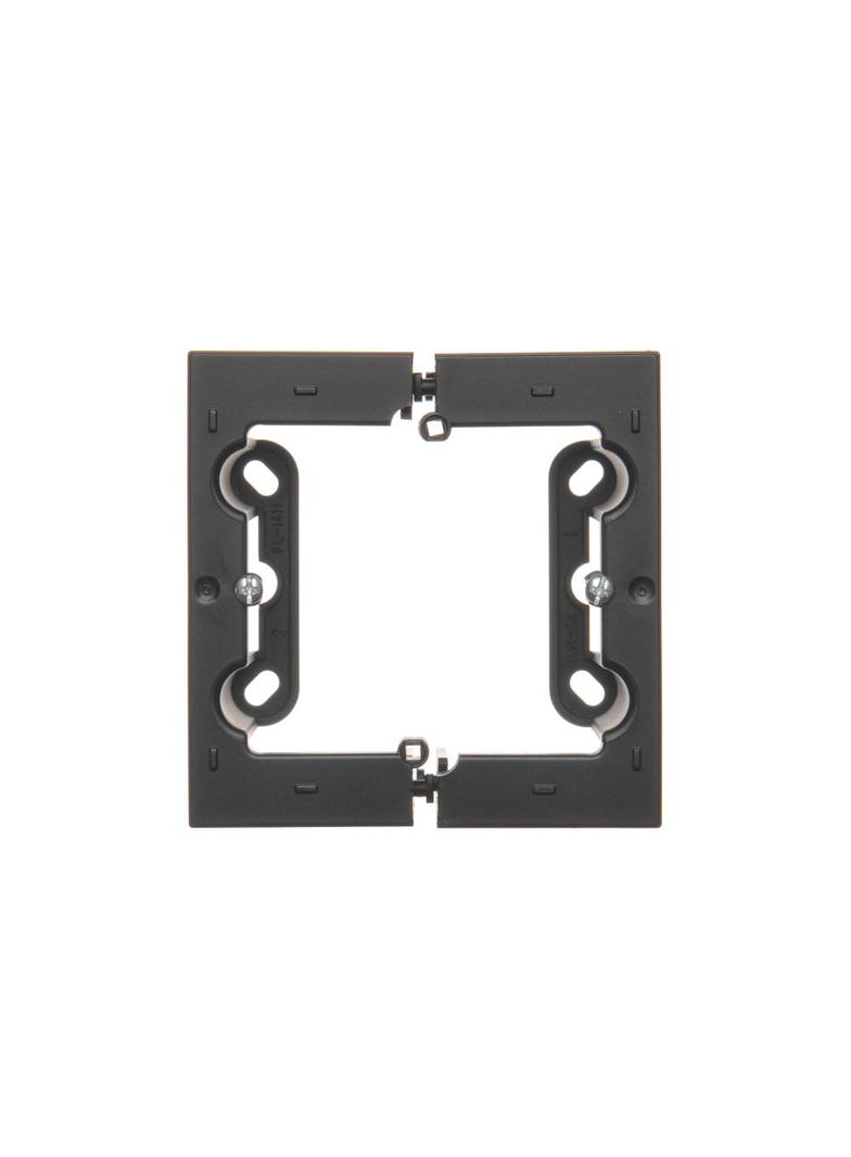 Simon 54 Premium Puszka natynkowa pojedyncza składana do ramek Simon 54 PREMIUM. Głębokość 40mm czar