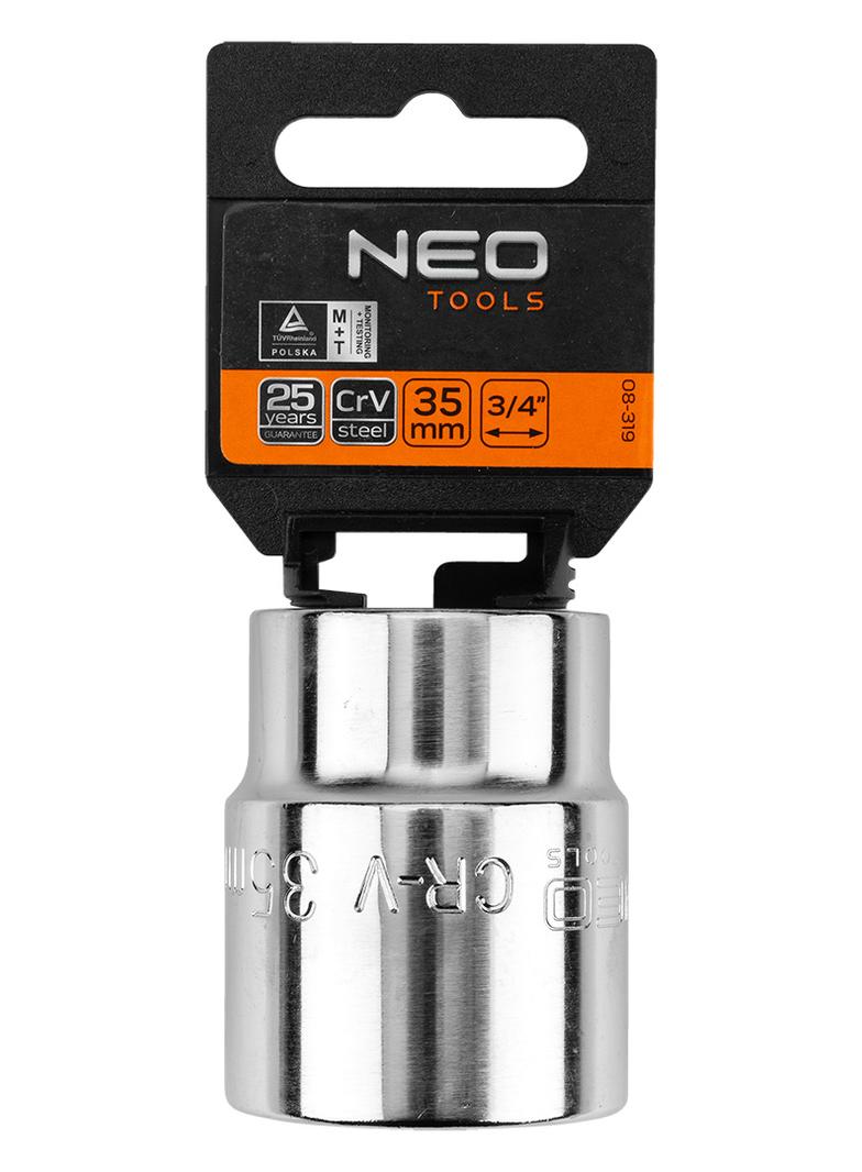 Nasadka sześciokątna 3/4'' 35mm NEO GTX 08-319 GTX Poland