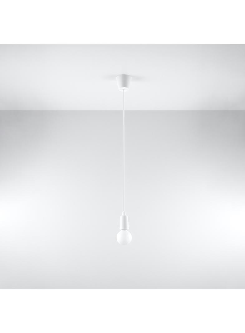 Sollux Lampa wisząca DIEGO 1 biała SL.0569