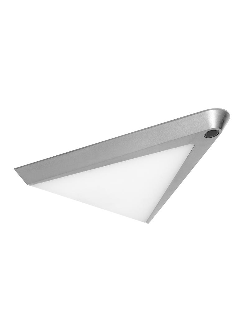 PIRAMIS lampka podszafkowa LED 3,5W, 200lm, 4000K, z włącznikiem bezdotykowym, szara AD-OM-6563L4/G/SW ORNO