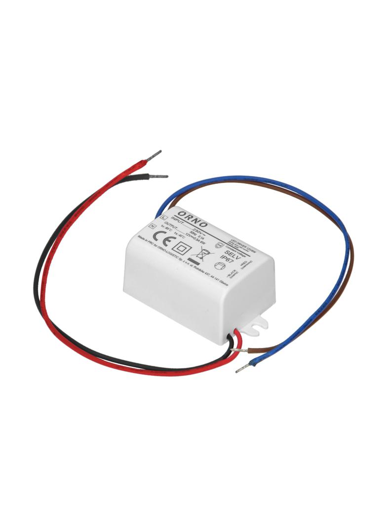 Zasilacz MINI do LED do puszki 12VDC 6W IP67 55/29,5/22mm OR-ZL-1630 ORNO