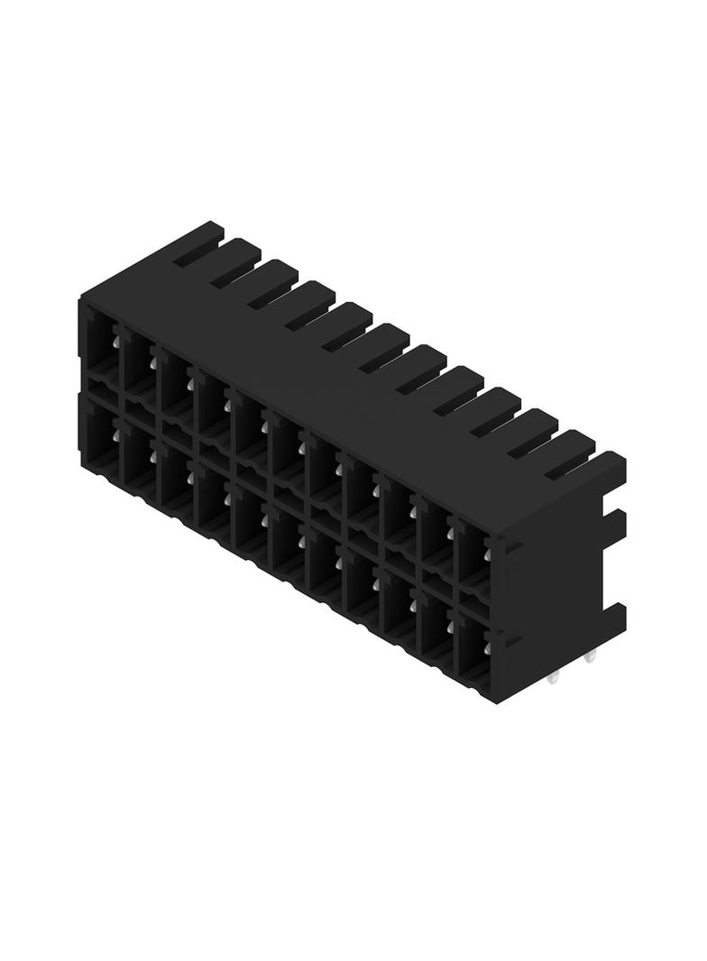 SCDN-THR 3.81/22/90G 3.2SN BK BX Wtyki PCB (złącza płyty), 3.81 mm, Liczba biegunów: 22, kąt odejścia: 90° /50szt./ 1039050000 WEIDMÜLLER