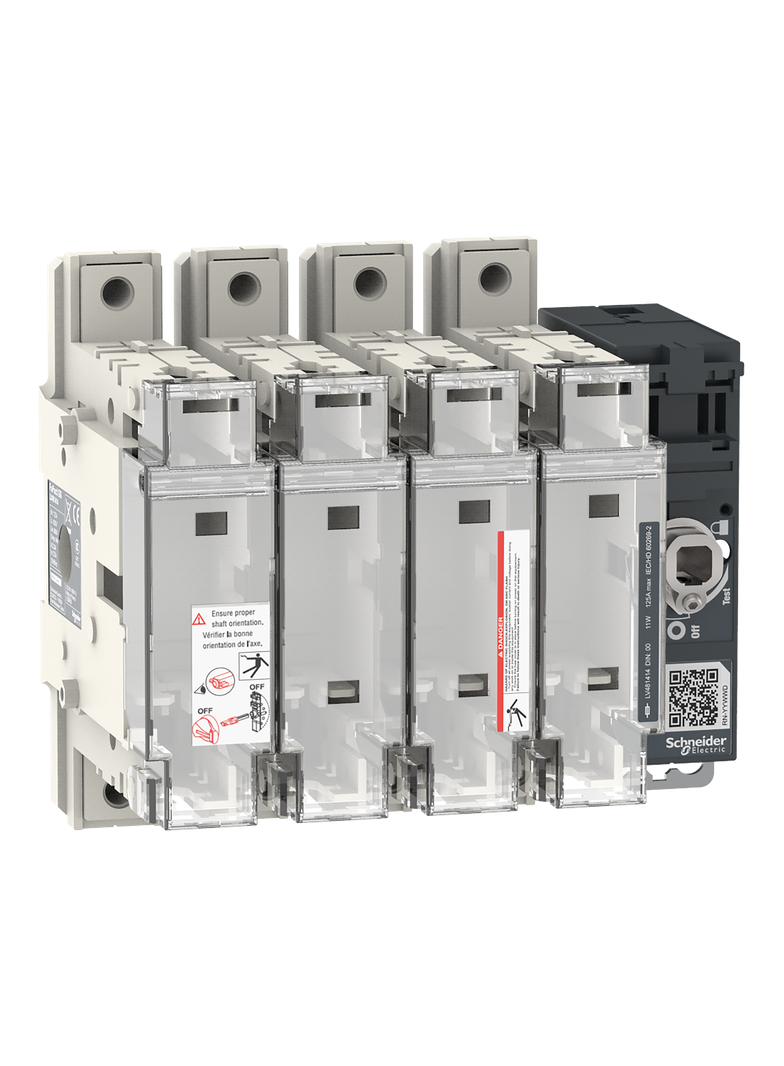 Rozłącznik bezpiecznikowy, FuPacT, 125A, 4P, DIN 00