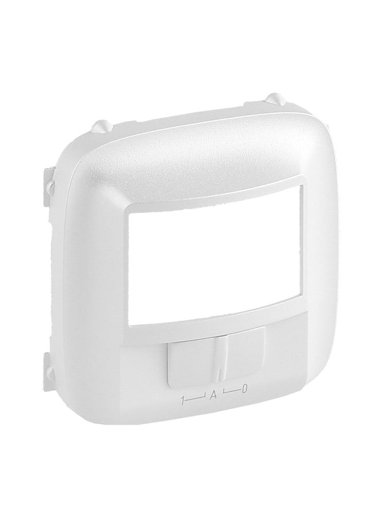 VALENA ALLURE - PLAKIETKA ŁĄCZNIKA AUTOMATYCZNEGO BEZ ZACISKU N Z PRZEŁĄCZNIKIEM ON/OFF PERŁOWA, Leg