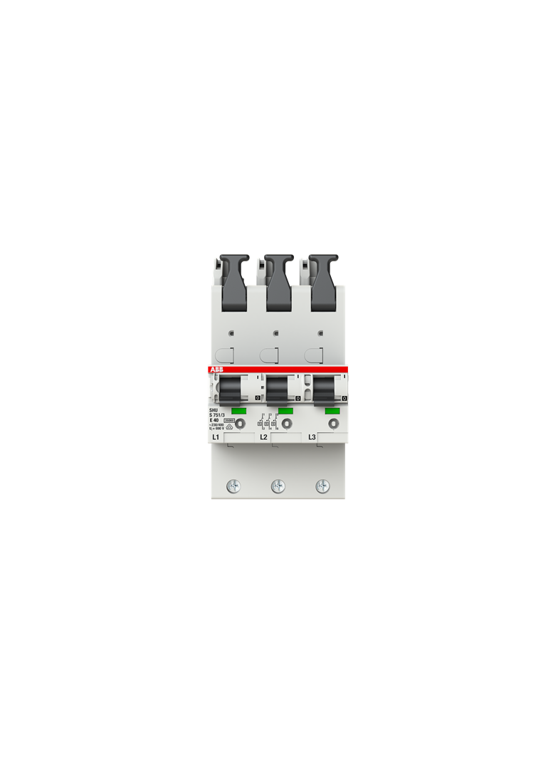 S751/3-E40 wyłącznik nadprądowy 3Px1 selektywny E40A 25kA AC 2CDS781001R4402 ABB