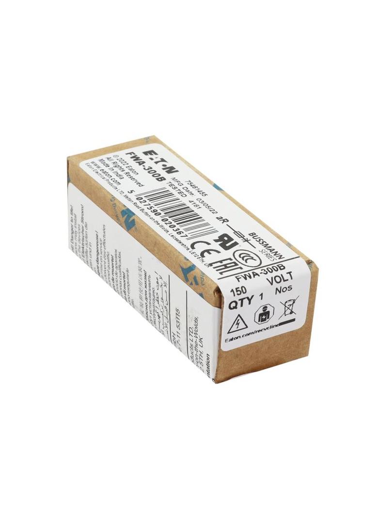 300A 150V AC SEMI-COND FUSE Wkładka szybka 300A AC 150V DC 150V 25x68 mm UL FWA-300B EATON