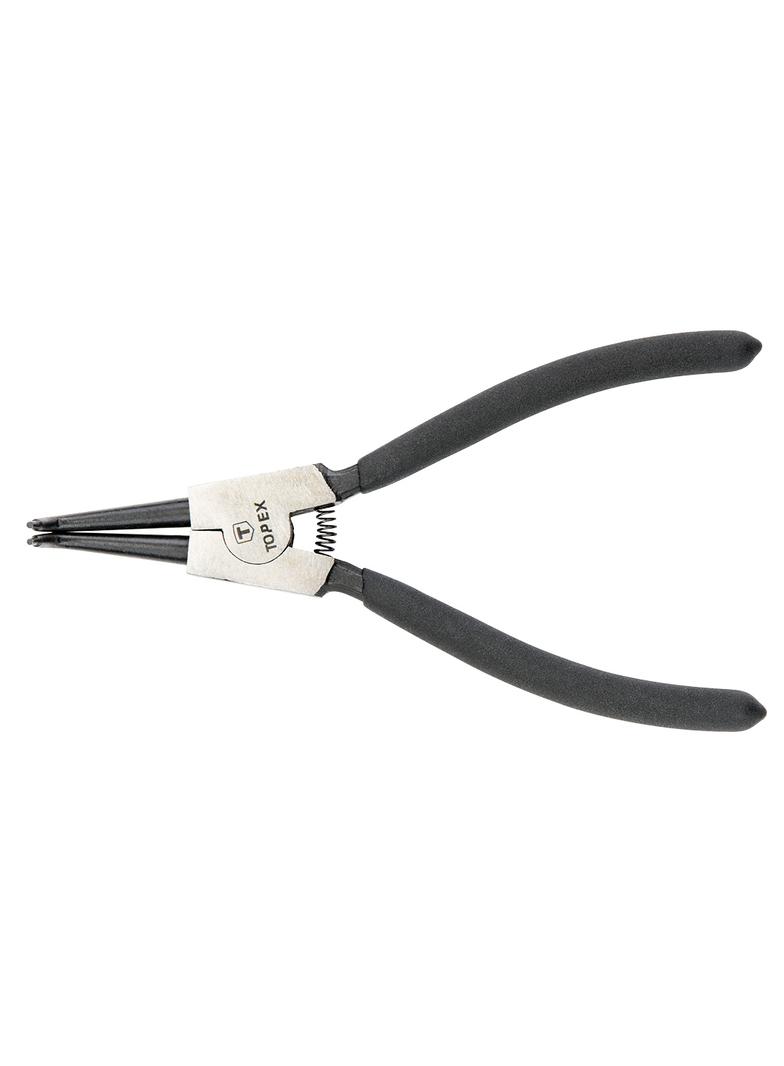 Szczypce segera do pierścieni osadczych 175 mm, zewnętrzne, wygięte