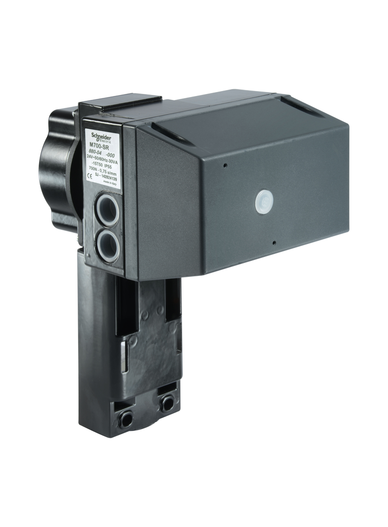 M700, siłownik zaworu, sprężyna powrotna, 700 N, sterowanie 3-punktowe/0-10V, zasilanie 24 VAC, prze