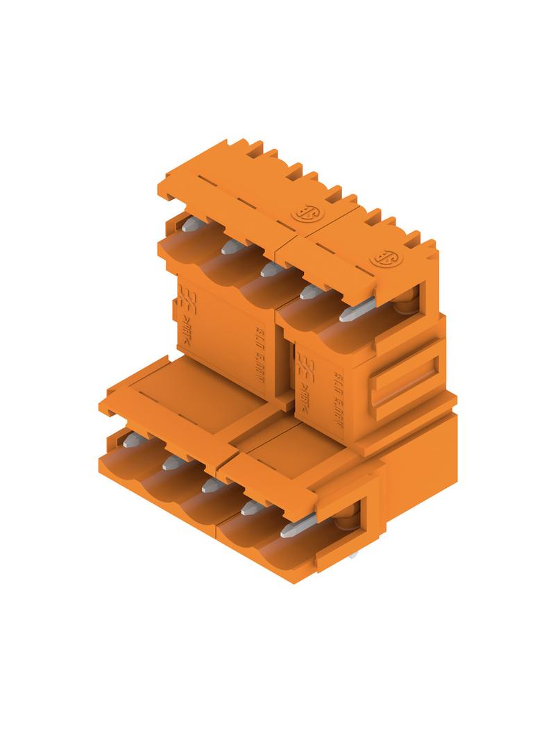 SLD 5.08V/10/90B 3.2 SN OR BX Wtyki PCB (złącza płyty), 5.08 mm, Liczba biegunów: 10, kąt odejścia: 90° /50szt./ 1726310000 WEIDMÜLLER
