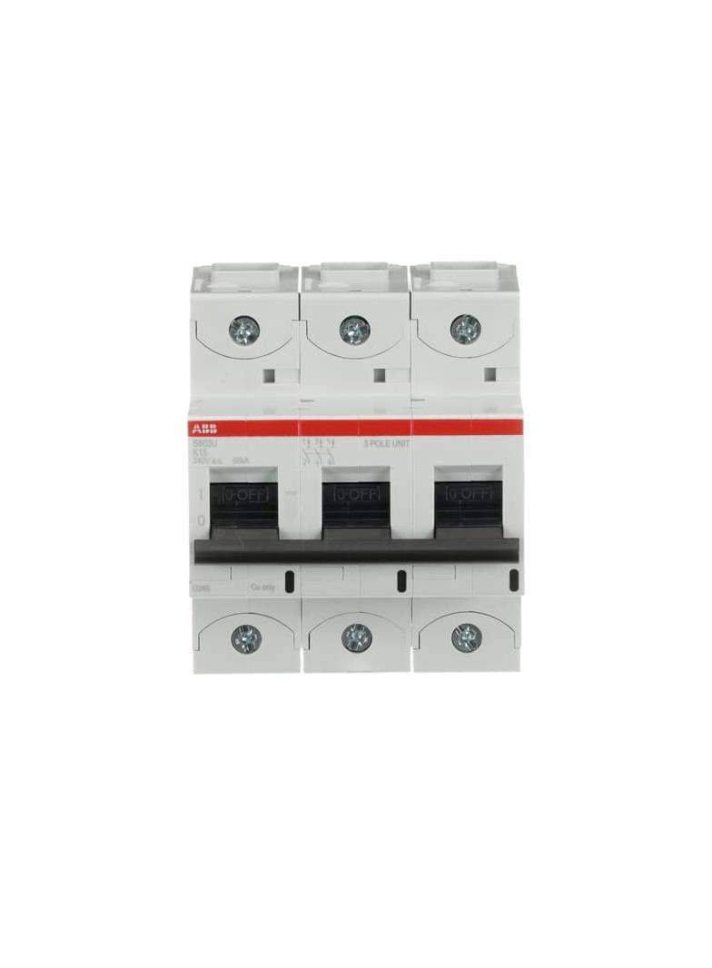 S803U-K15 Wyłącznik nadprądowy 50kA 3P K15A 2CCS863017R0457 ABB