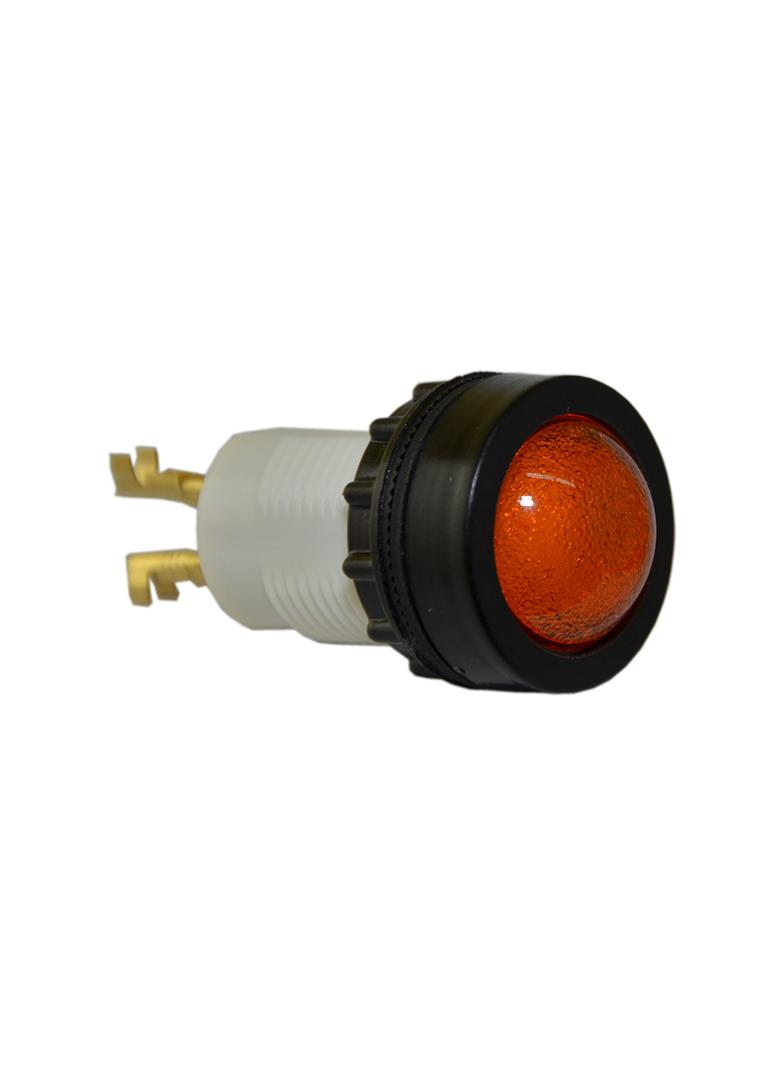 Lampka D22S W3 24V-230V żółta