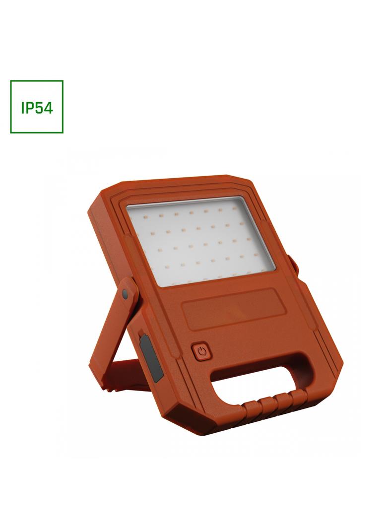 NOCTIS SOLARIS TECHNIC 10W CW IP54 235X175X40mm POMARAŃCZOWY 2 lata gw. SPECTRUM