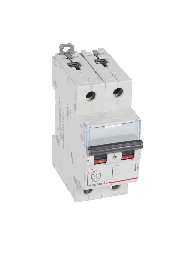 Wyłącznik Nadprądowy S 302 2P D13A 6kA DX3 408030 LEGRAND