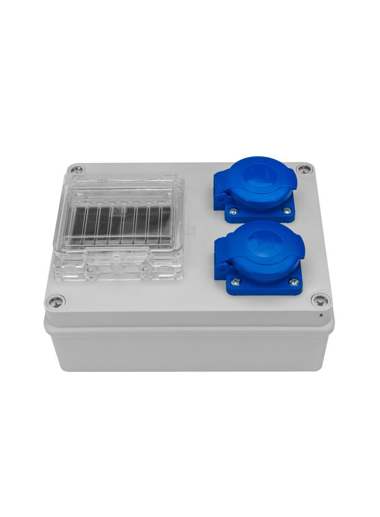 Rozdzielnica 190 2x230V + okienko inspekcyjne 4S IP44