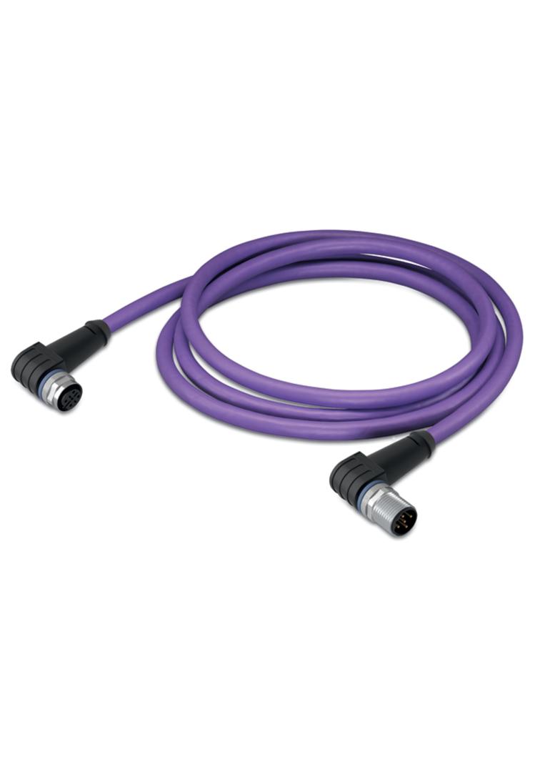 przewód CAN gniazdo kątowe/wtyczka kątowaM12 10m