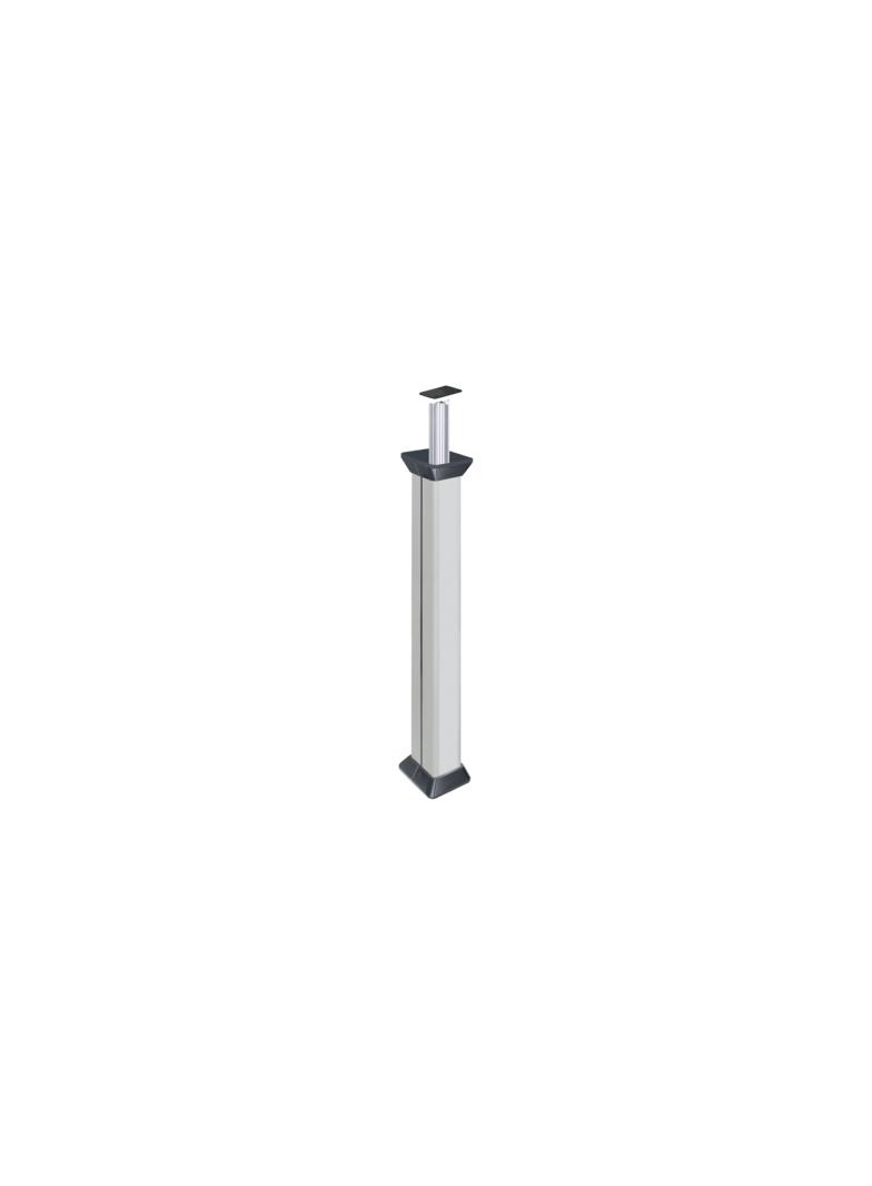 Simon Connect Kolumna wys. 3m 2-stronna 110x126mm aluminium