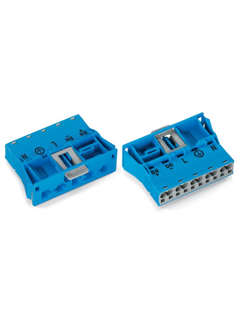 WINSTA wtyk 5-torowy SnapIn niebieski