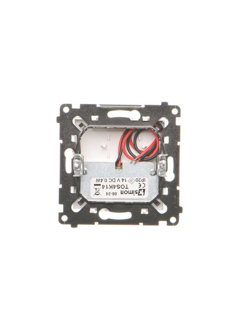 Simon 55 Oprawa oświetleniowa LED 14V* (0,4 W) Barwa neutralna 4200K Biały mat TOS4K14.01/111 KONTAKT