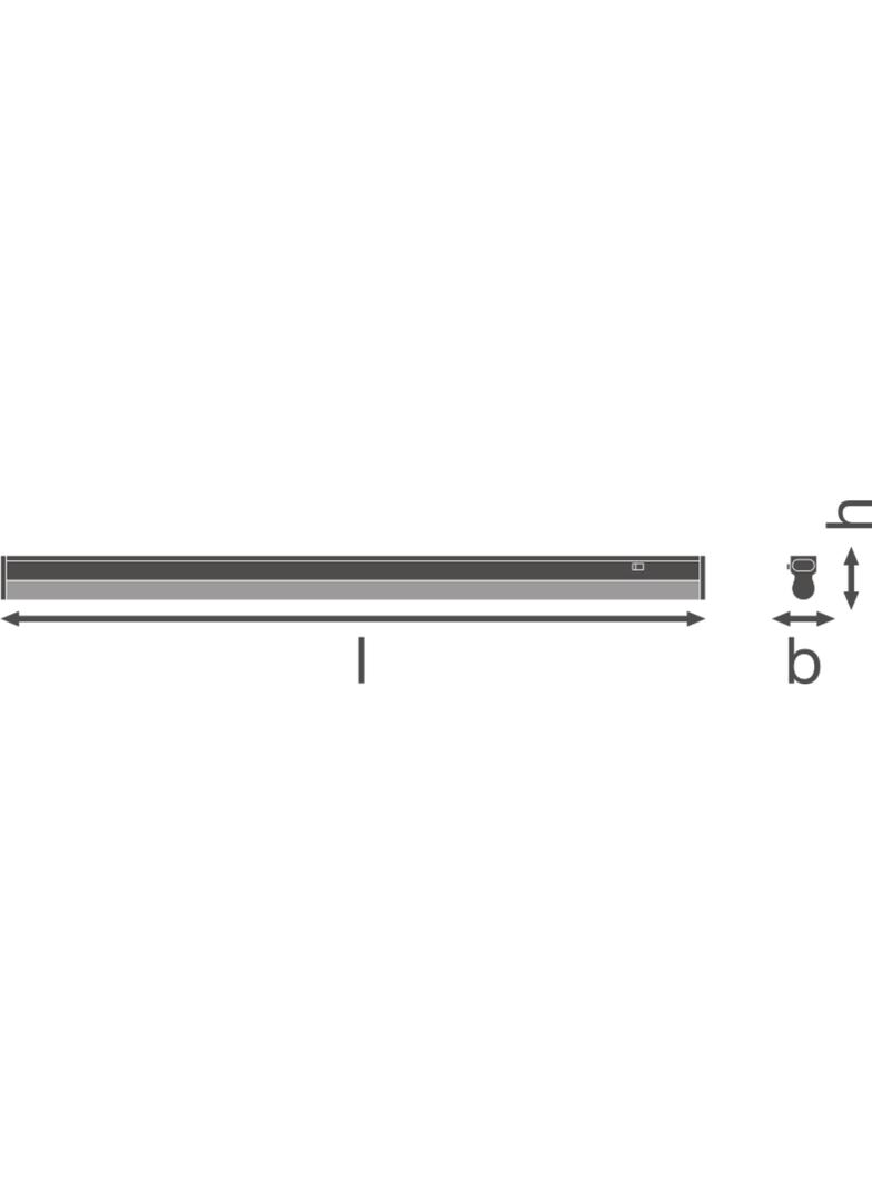 Oprawa liniowa LINEAR COMPACT SWITCH 600 8W 3000K