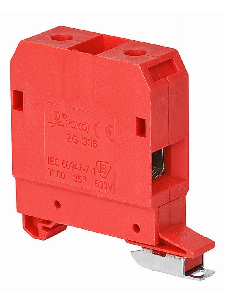 ZGAG35/TS35 ZŁĄCZKA K.CZERWONY