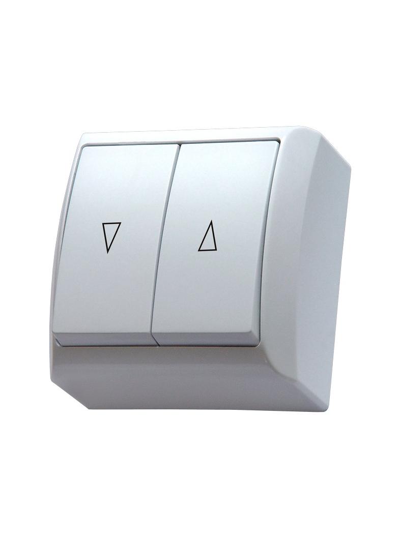 BIS Łącznik żaluzjowy - kolor biały