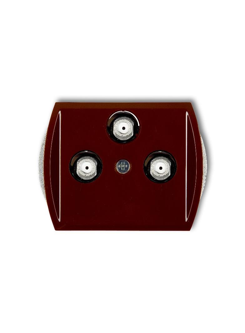 TREND Mechanizm gniazda multimedialnego 3F DATA (Vectra) brązowy