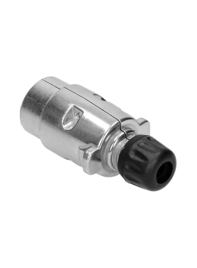 Wtyczka przyczepy aluminiowa 7 pinów 12/24V OR-AE-1385 ORNO