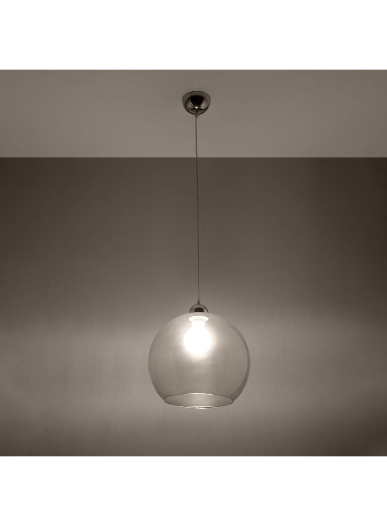 Sollux Lampa wisząca BALL transparentny SL.0248