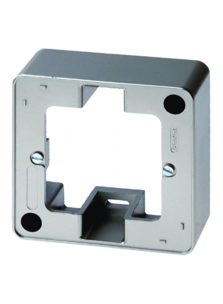 BERKER Q.1 Puszka natynkowa pojedyncza czarny mat 10296086 HAGER